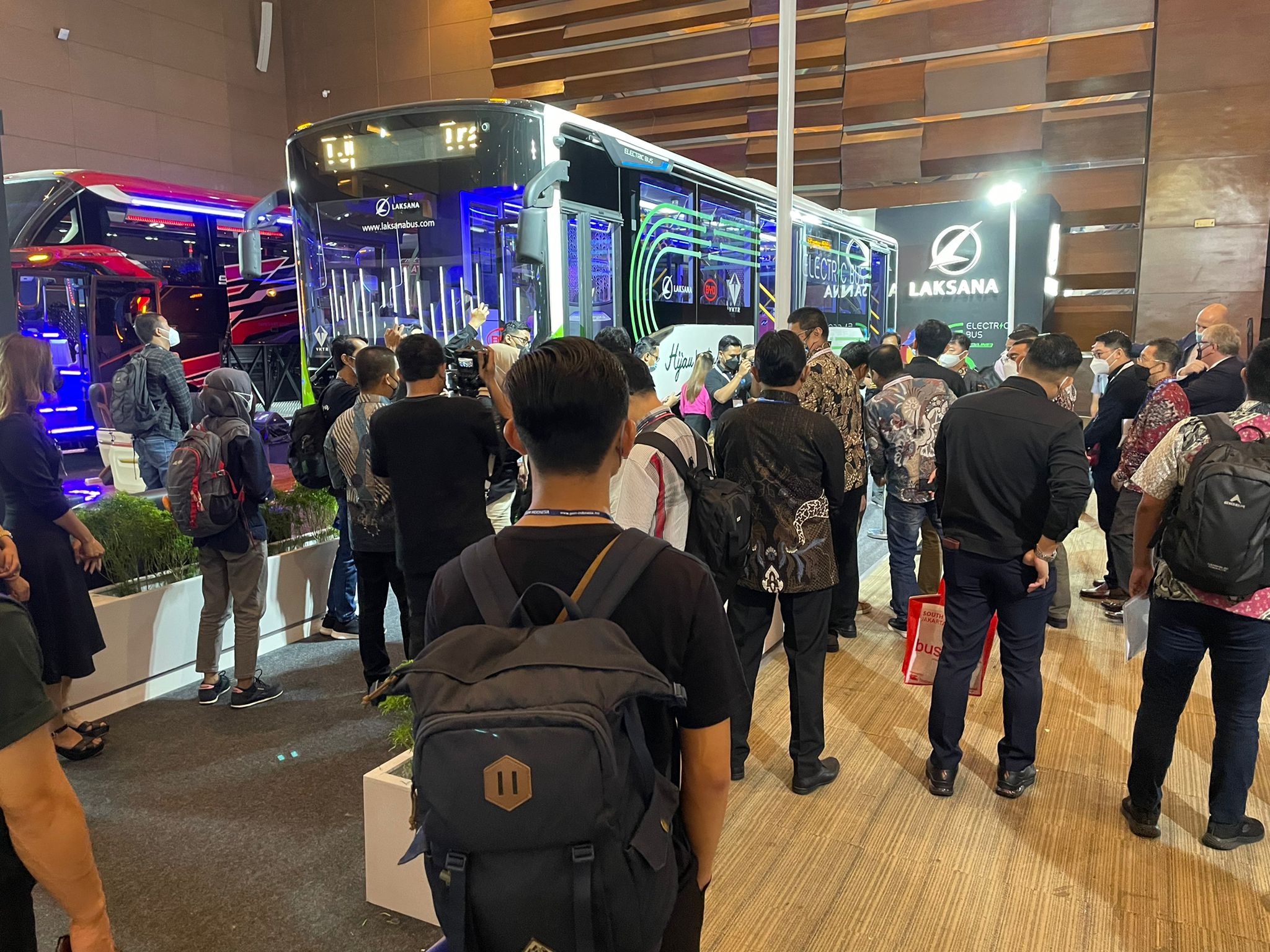 Atmosphere during Busworld Southeast Asia 2022